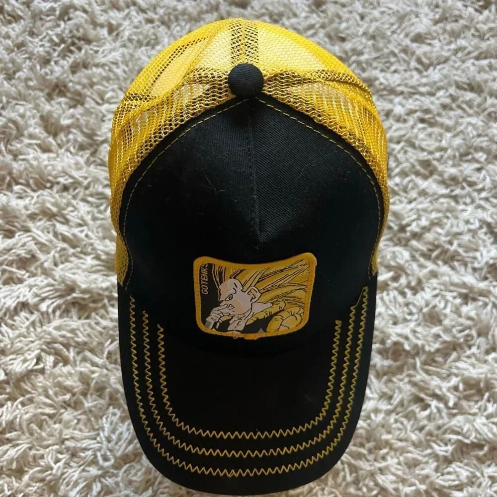Retired Dragon Ball Z Gotenks Black/Yellow Trucker